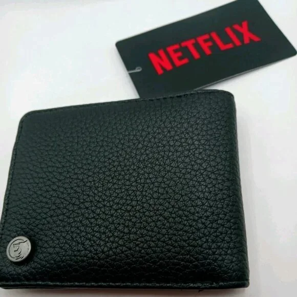 The Witcher Kaer Morhen Logo Bifold Wallet -New With Tags Black - Picture 8 of 9